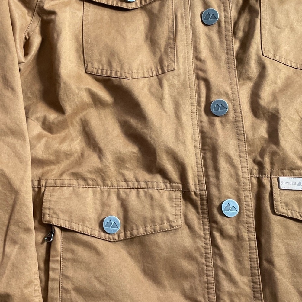 Powder River Outfitters‎ Panhandle Collection Mens XL Brown Field Utility Jacket - Picture 5 of 7